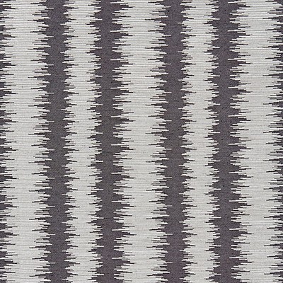Scalamandre Konya Ikat Stripe Graphite MODERN LUXURY SC 000427138 Black Multipurpose ACRYLIC;22%  Blend Ikat Fabric