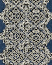 Josephine Indigo by  Scalamandre 