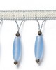 Scalamandre Trim VIONNET BEADED FRINGE SKY