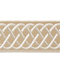 Helix Embroidered Tape Camel by   