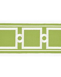 Square Link Embroidered Tape Pear by  Scalamandre Trim 