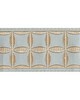 Scalamandre Trim FIORI EMBROIDERED TAPE AQUAMARINE