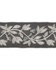 Scalamandre Trim LAUREL EMBROIDERED TAPE CHARCOAL