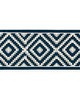 Scalamandre Trim MEDINA EMBROIDERED TAPE INDIGO