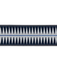 Soleil Tape Indigo by  Scalamandre Trim 