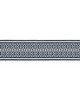 Scalamandre Trim TULUM DIAMOND TAPE INDIGO