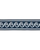 Scalamandre Trim WAVE TAPE INDIGO