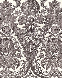 Luciana Damask Print Graphite by   