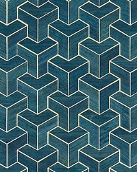 Forte  Wood Navy by  Scalamandre Wallcoverings 