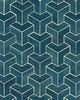 Scalamandre Wallcoverings FORTE - WOOD NAVY