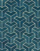 Scalamandre Wallcoverings FORTE - WOOD NAVY