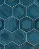 Scalamandre Wallcoverings HEXAD INDIGO