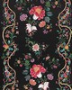 Scalamandre Wallcoverings CAMELLIA TRELLIS WALLCOVERING ONYX RUBY
