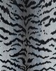 Scalamandre TIGRE SILVER & BLACK
