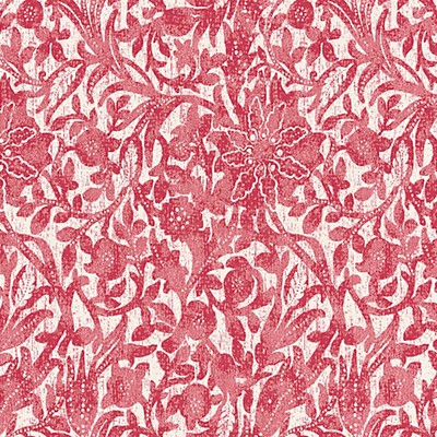 Scalamandre Bali Floral Hibiscus ISOLA INDOOR/OUTDOOR COLLECTION SC 000527195 Beige SOLUTION  Blend Floral Outdoor  Fabric