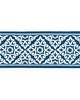 Scalamandre Trim ORNAMENTAL EMBROIDERED TAPE PORCELAIN