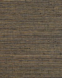 Metal Sisal Blackened Gold by  Scalamandre Wallcoverings 