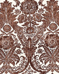 Luciana Damask Print Espresso by   