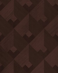 Stanza Chocolate Cherry by  Scalamandre Wallcoverings 