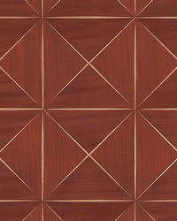 Ballad Redwood by  Scalamandre Wallcoverings 
