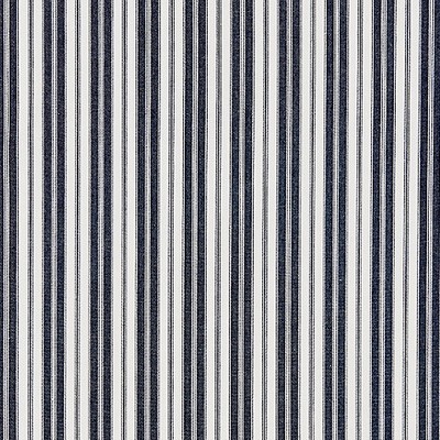 Scalamandre Devon Ticking Stripe Indigo CHATHAM STRIPES & PLAIDS SC 000627115 Blue Multipurpose COTTON COTTON Ticking Stripe  Fabric