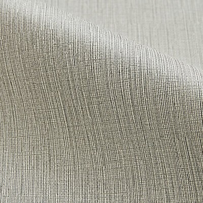 Scalamandre Lauren Pewter FUNDAMENTALS - CONTRACT SC 000627264 Grey Upholstery POLYURETHANE  Blend Solid Silver Gray  Fabric