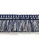 Scalamandre Trim SHIMMER BRUSH FRINGE INDIGO