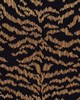 Scalamandre Wallcoverings TIGRESS WALLCOVERING BRONZE ON BLACK