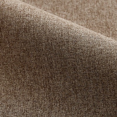 Scalamandre Suzanne Sepia FUNDAMENTALS - CONTRACT SC 000727260 Brown Upholstery POLYESTER POLYESTER Solid Brown  Fabric