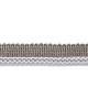 Scalamandre Trim GEORGICA BRAIDED CORD SILVER GREY