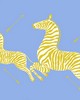 Scalamandre Wallcoverings ZEBRAS - VINYL PERIWINKLE