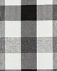 Scalamandre WESTPORT LINEN PLAID NOIR