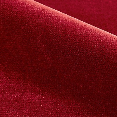 Scalamandre Porter Fire FUNDAMENTALS - CONTRACT SC 000927259 Red Upholstery POLYESTER POLYESTER Solid Red  Fabric