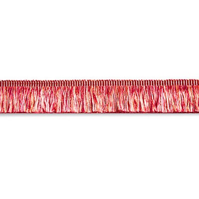 Scalamandre Trim Gripsholm Brush Fringe Azalea NOVANTA PASSEMENTERIE SC 0010FC1497 Red Multipurpose 52% FIBRANNE 45 % RAYON 3% POLYESTER Brush Fringe 