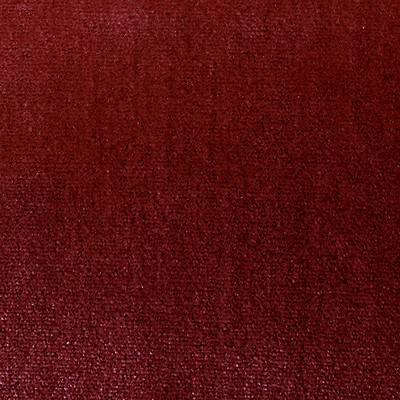 Scalamandre Tiberius Ruby BELLE JARDIN COLLECTION SC 001136381 Red Upholstery SILK;44%  Blend Silk Velvet  Fabric