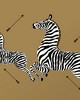 Scalamandre Wallcoverings ZEBRAS - VINYL GOLD