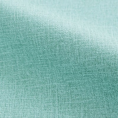 Scalamandre Katharine Aqua FUNDAMENTALS - CONTRACT SC 001427262 Blue Upholstery POLYURETHANE  Blend Solid Blue  Fabric
