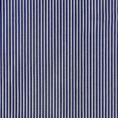 Scalamandre Kent Stripe Navy CHATHAM STRIPES & PLAIDS SC 001436395 Blue Multipurpose COTTON COTTON Small Striped  Striped  Fabric