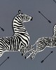 Scalamandre Wallcoverings ZEBRAS - WALLPAPER CHARCOAL