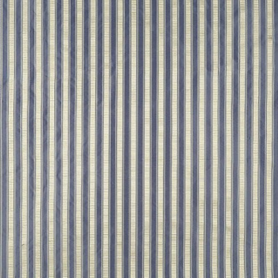 Scalamandre Shirred Stripe Lapis SC 0022121M Blue SILK SILK Striped Silk  Striped Silk  Striped  Striped  Small Striped  Ticking Stripe  Fabric