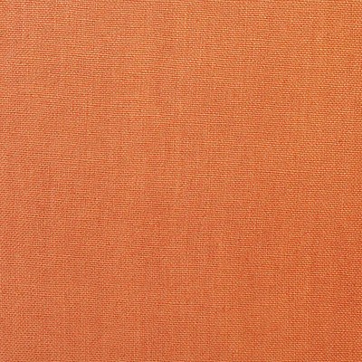 Scalamandre Toscana Linen Melon ESSENTIAL LINENS SC 002327108 Orange Upholstery LINEN LINEN 100 percent Solid Linen  Fabric