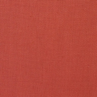 Scalamandre Toscana Linen Coral ESSENTIAL LINENS SC 002827108 Orange Upholstery LINEN LINEN 100 percent Solid Linen  Fabric