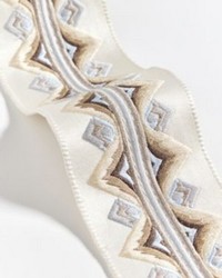 Flamme Embroidered Tape Platinum by   