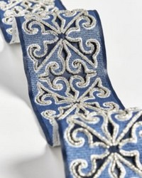 Saxony Embellished Tape Midnight by   