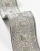 Scalamandre Trim ARCHDUKE EMBROIDERED TAPE SLATE