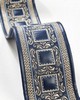 Scalamandre Trim ARCHDUKE EMBROIDERED TAPE NAVY