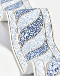 Paisley Embroidered Tape Fountain by   