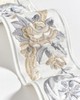 Scalamandre Trim REINE EMBROIDERED TAPE PLATINUM