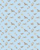 Scalamandre Wallcoverings FETE DE CHIEN LIGHT BLUE AND SUEDE