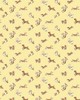 Scalamandre Wallcoverings FETE DE CHIEN LEMON AND SIENA